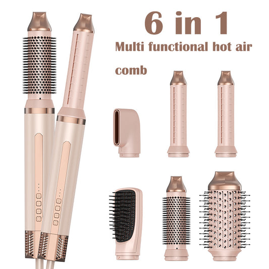 Hair Dryer Pink Gold - 6 in 1 Hair styler