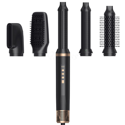 Hair Dryer Black Gold - 6 in 1 Hair styler