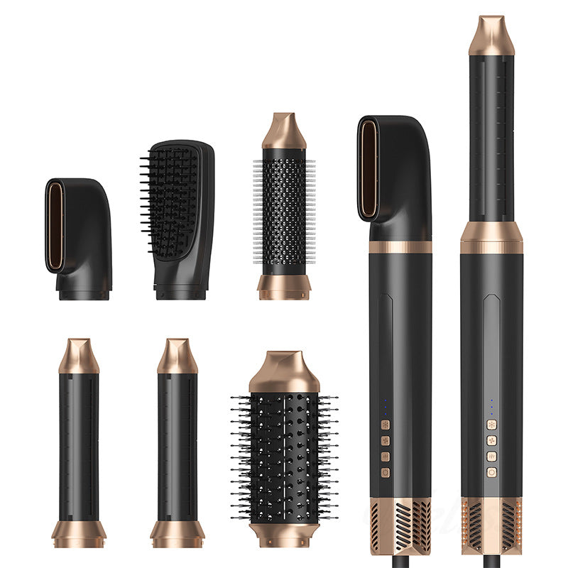 Hair Dryer Black Gold - 6 in 1 Hair styler