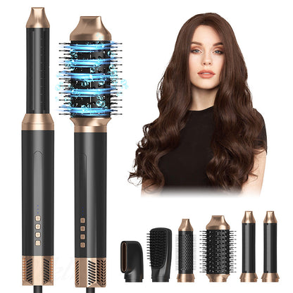 Hair Dryer Black Gold - 6 in 1 Hair styler