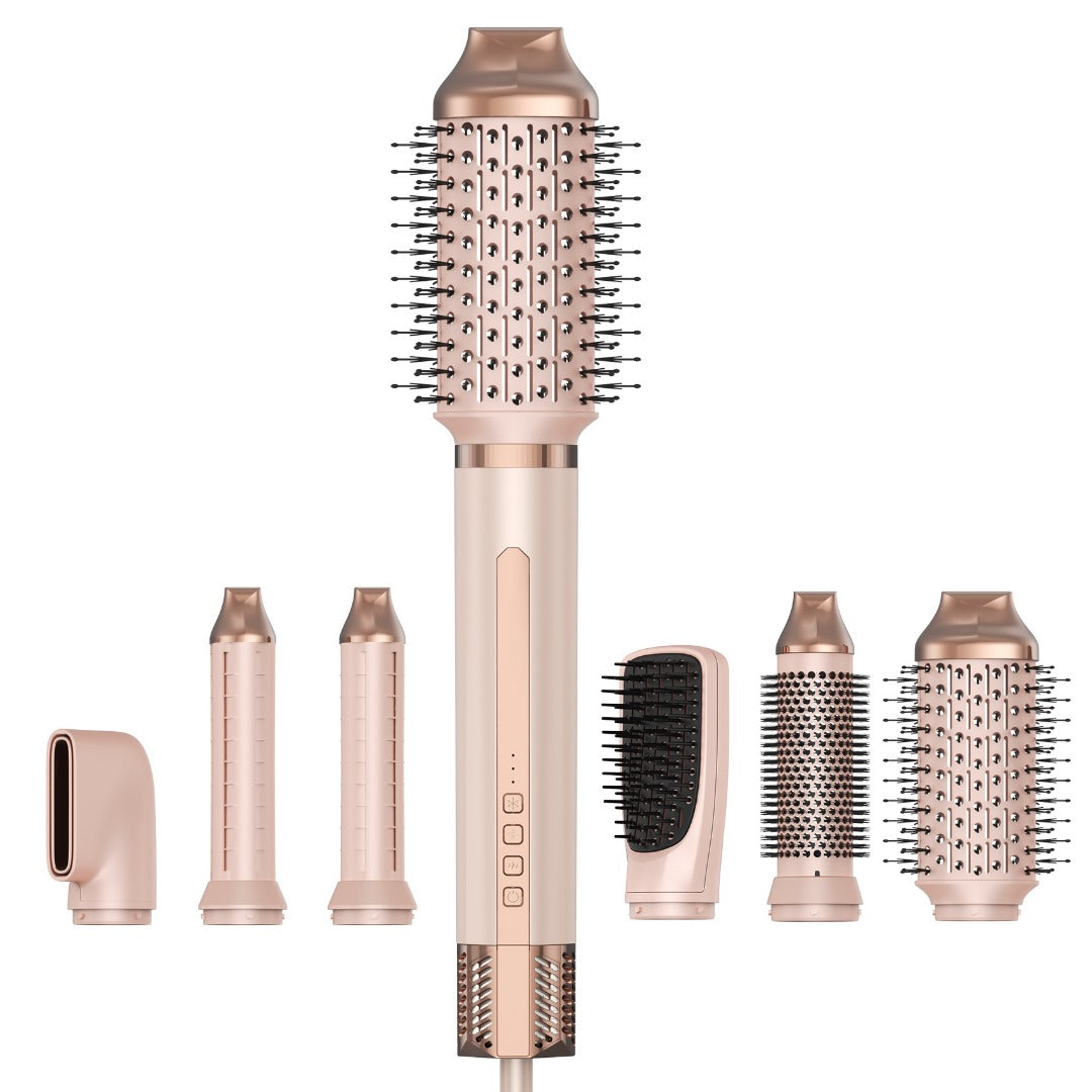 Hair Dryer Pink Gold - 6 in 1 Hair styler