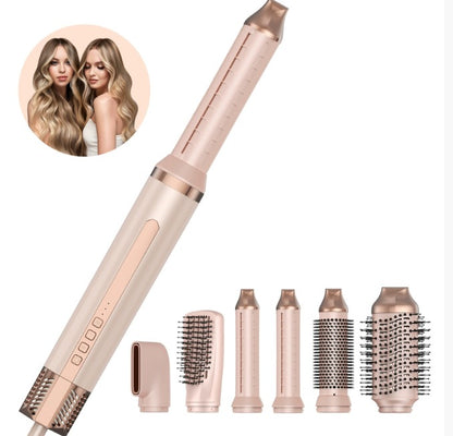 Hair Dryer Pink Gold - 6 in 1 Hair styler